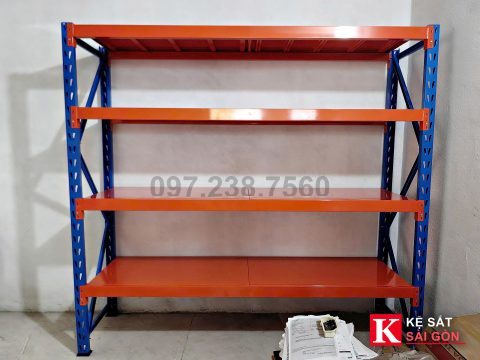 Kệ trung tải 200×60×200cm 4 tầng