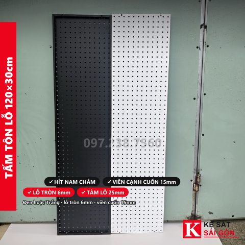 Tấm tôn lỗ 120×30cm