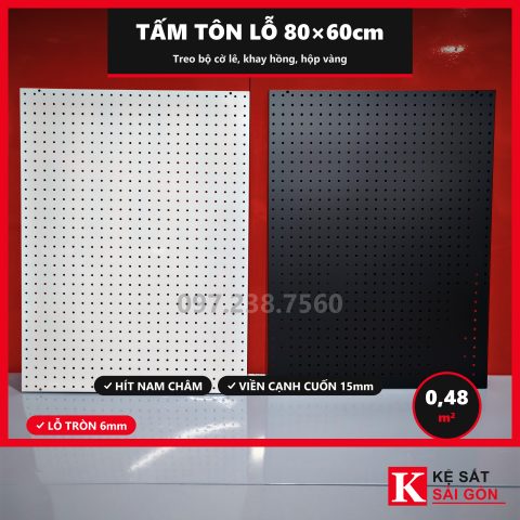 Tấm tôn lỗ 80×60cm