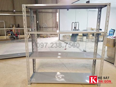 Kệ sắt V lỗ 100×50×160cm 4 tầng