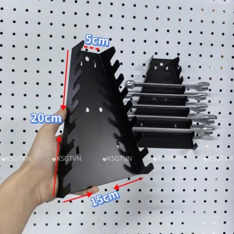 Khay Cờ Lê - Mẫu mới 20cm, Màu Đen