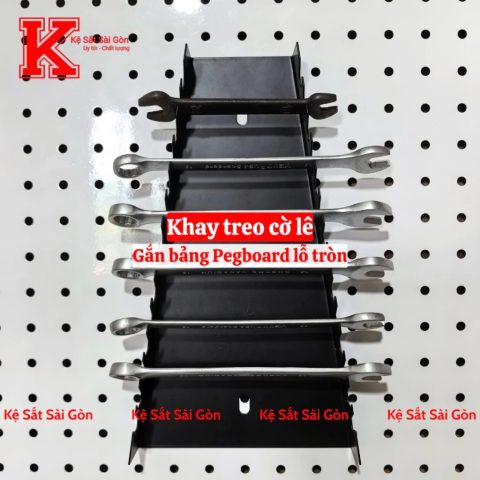 Khay Cờ Lê Lỗ Tròn - Đen