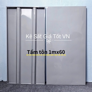 Mâm v lỗ - 100cm x 60cm - Xám