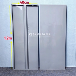 Mâm v lỗ - 120cm x 40cm - Xám