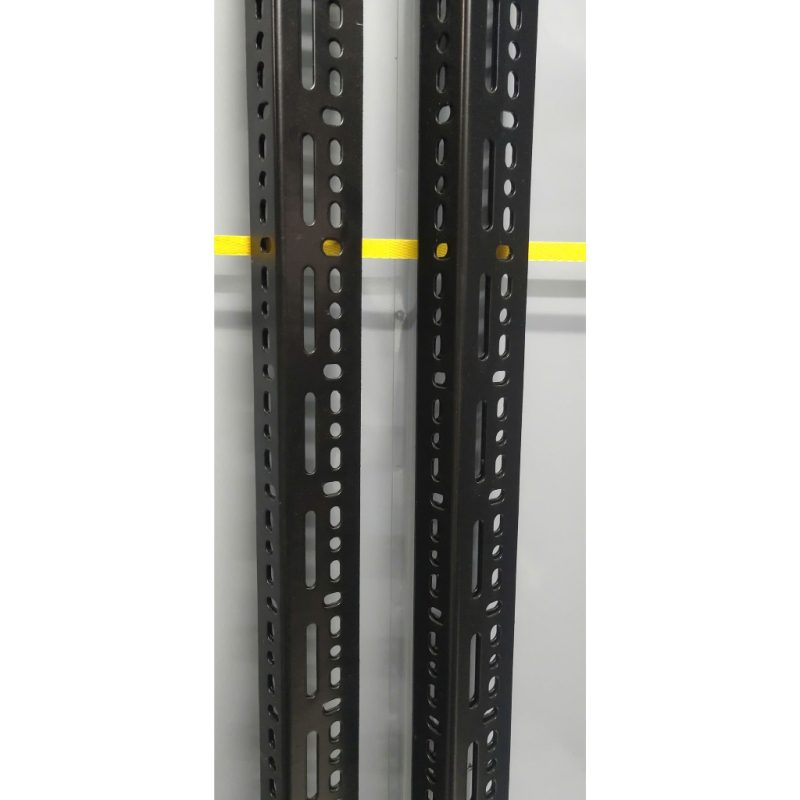 Sắt v lỗ 4x6 - 120cm - 2ly - Đen