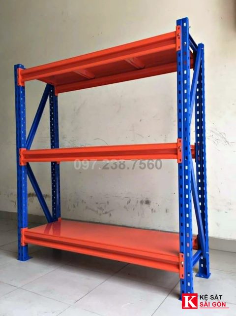 Kệ trung tải 200×60×200cm 3 tầng