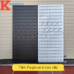 Tấm Pegboard treo tường Decor, Bảng kim loại treo phụ kiện trưng bày