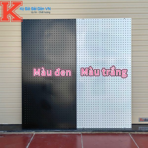 Bảng kim loại treo phụ kiện Pegboard